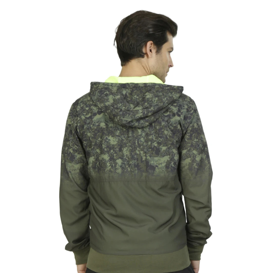 Chamarra camuflaje con gorro integrado CABALLERO