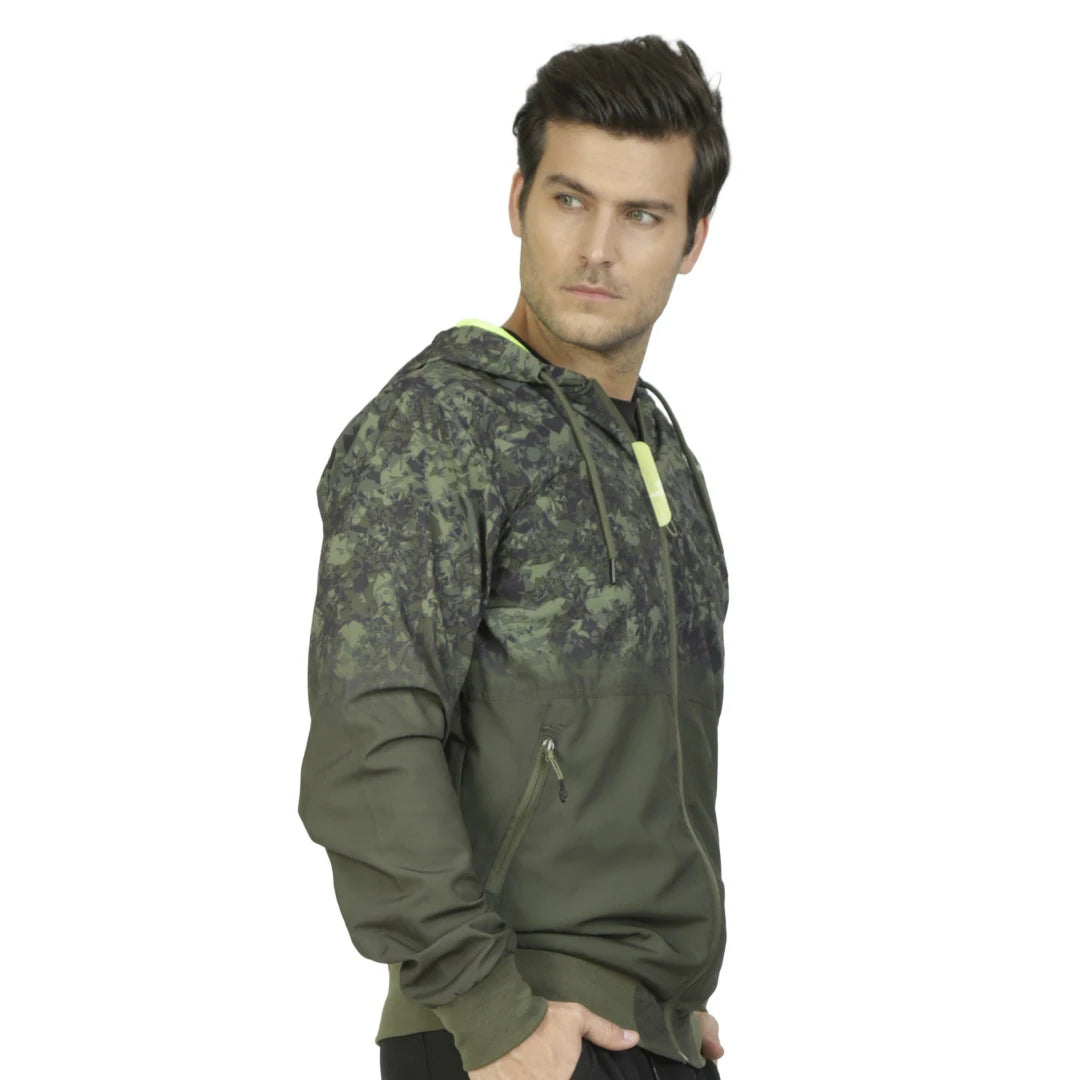 Chamarra camuflaje con gorro integrado CABALLERO