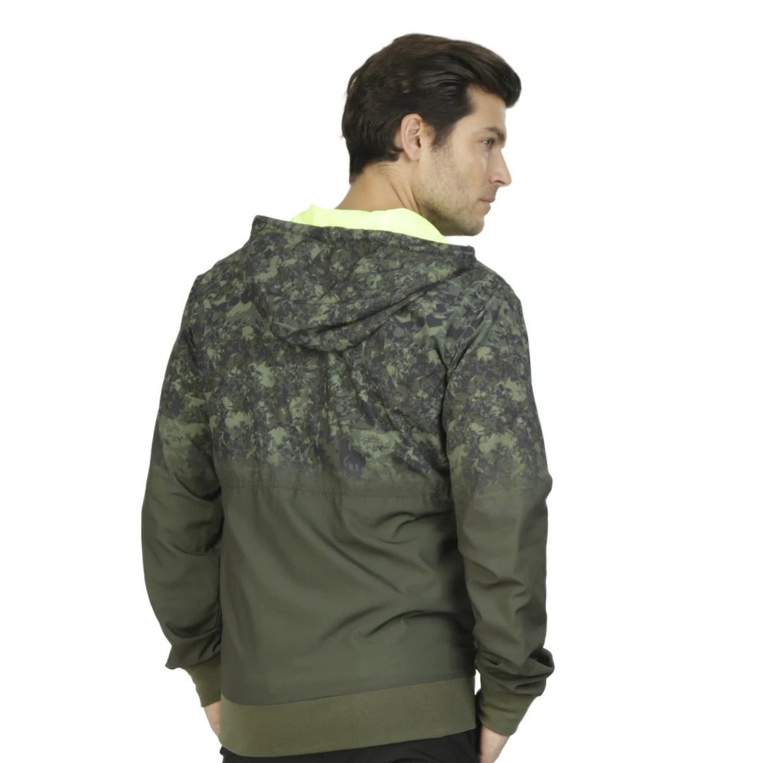 Chamarra camuflaje con gorro integrado CABALLERO