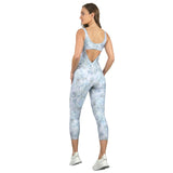 Unitardo deportivo azul estampado Inspire