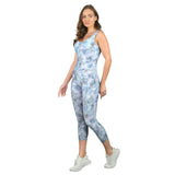 Unitardo deportivo azul estampado Inspire