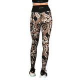 Leggings estampados beige y gris Stiniva
