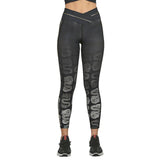 Leggings negros con estampado degradado VoyXMex High Impact