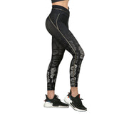 Leggings negros con estampado degradado VoyXMex High Impact
