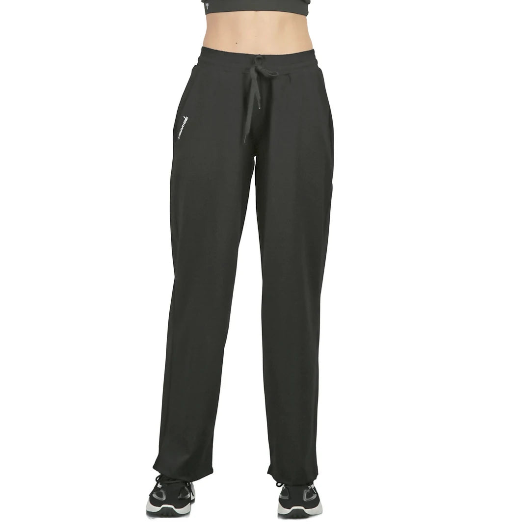 Pantalon Confort negro basicos Acampanado