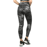 Leggings estampado gris y negro Básicos