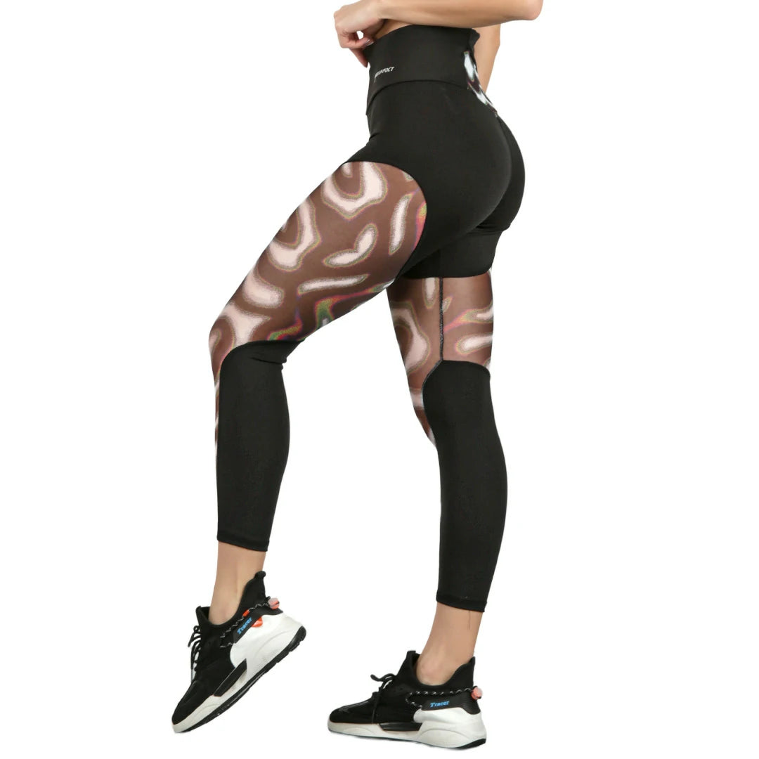 Capri negro estampado Spectra