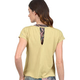 Camiseta manga corta con corte v en la espalda Ramà High Impact