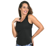 Camiseta sin mangas negra y tirantes en espalda Dynamic