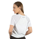 Camiseta manga corta blanca con estampado Run Spectra