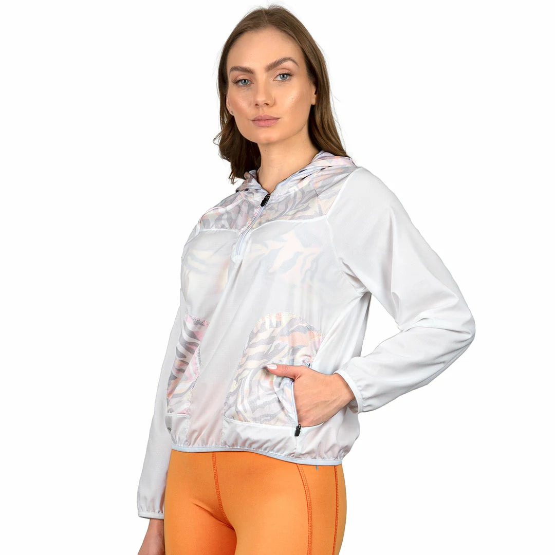 Sudadera rompevientos BENGAL con estampado