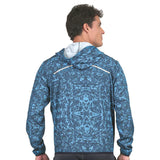 Chamarra caballero azul estampada Neutral Ground High Impact