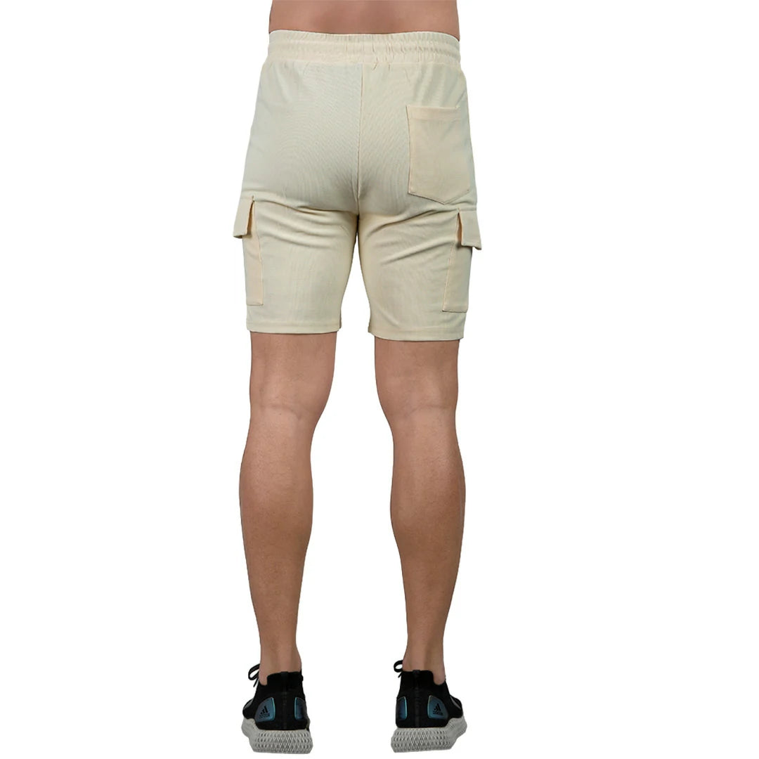 Set bermuda y camiseta neutral ground CREMA