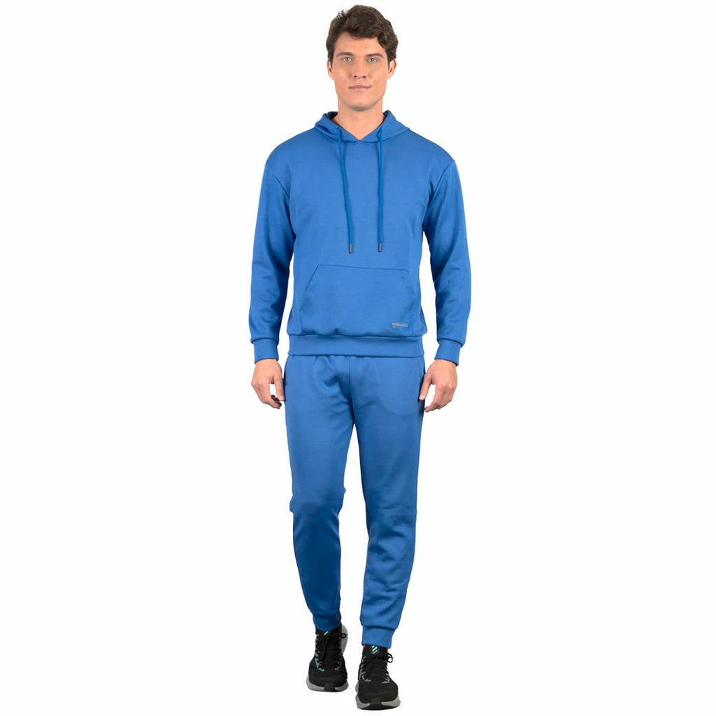 Set sudadera con pants neutral ground AZUL