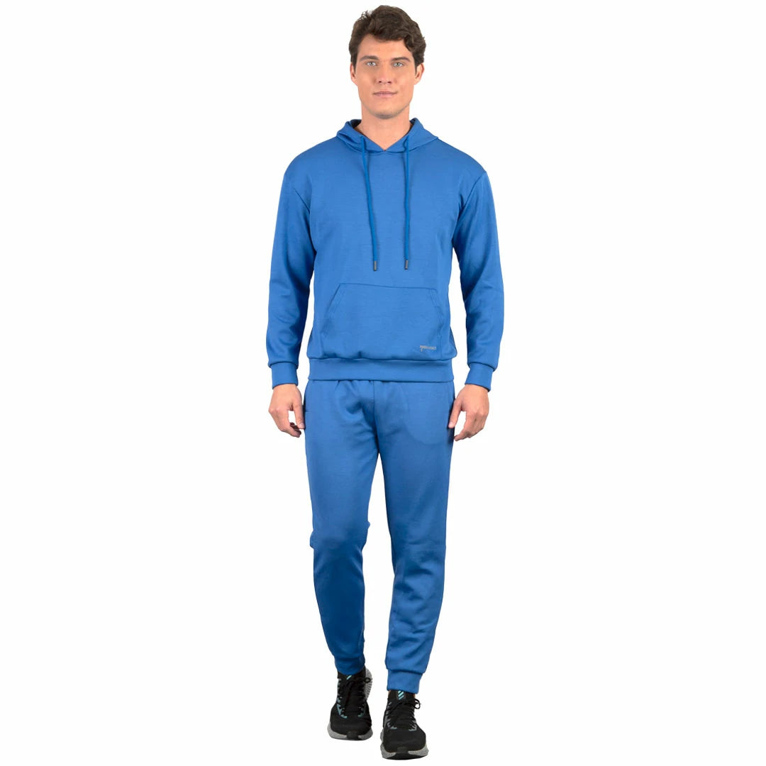 Set sudadera con pants neutral ground AZUL