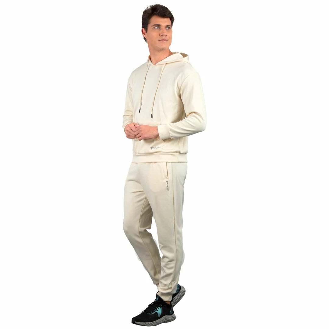 CONJUNTOS DEPORTIVOS PARA CABALLERO AJUSTABLE COLOR CREMA- HIGH IMPACT
