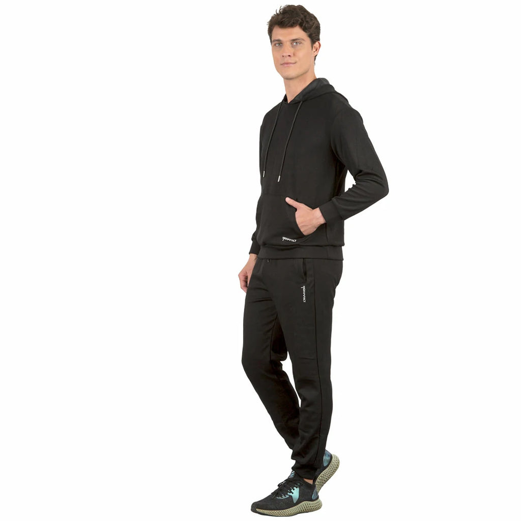 Set sudadera con pants neutral ground NEGRO