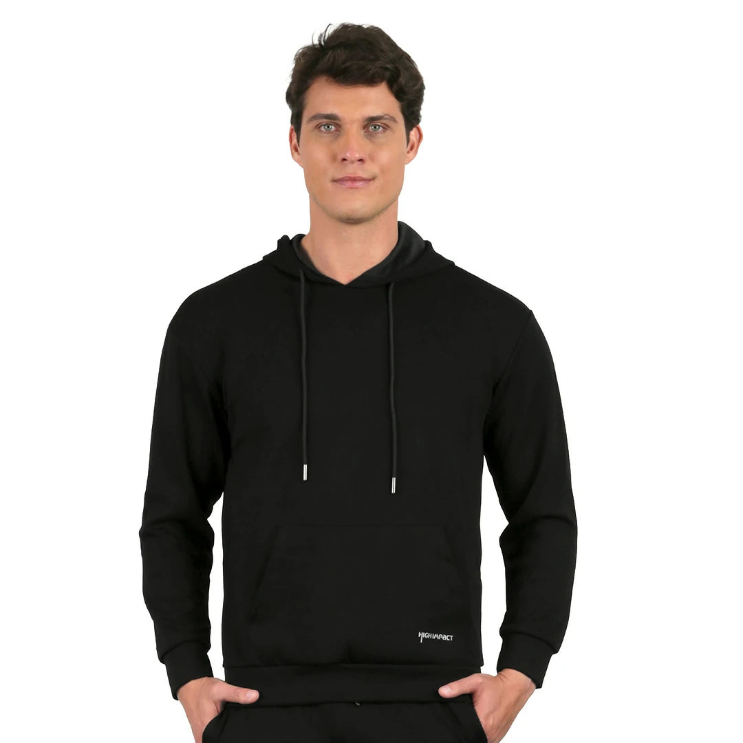 Set sudadera con pants neutral ground NEGRO