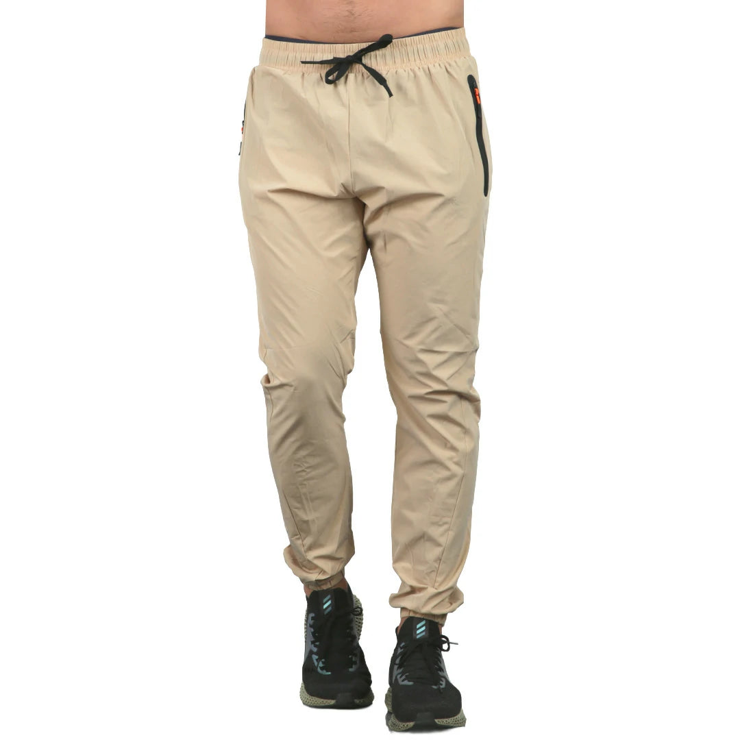 Set chamarra y pants rompevientos neutral ground  BEIGE