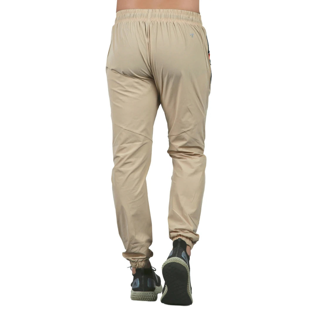 Set chamarra y pants rompevientos neutral ground  BEIGE