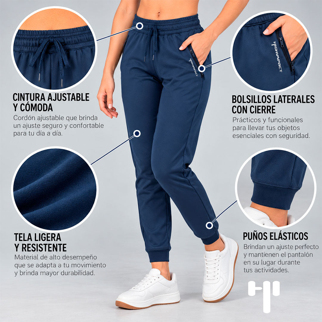 Jogger Esencial azul marino