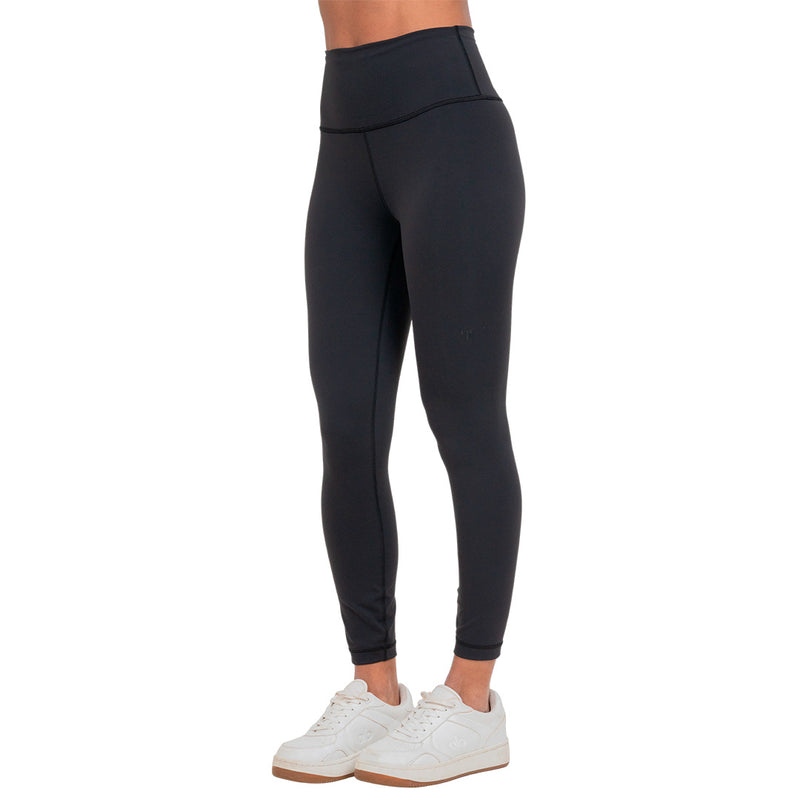 Leggings básicos negros con jareta ajustable - foto 1