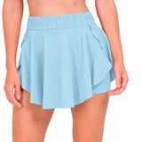 Falda short básica cielo - foto 3