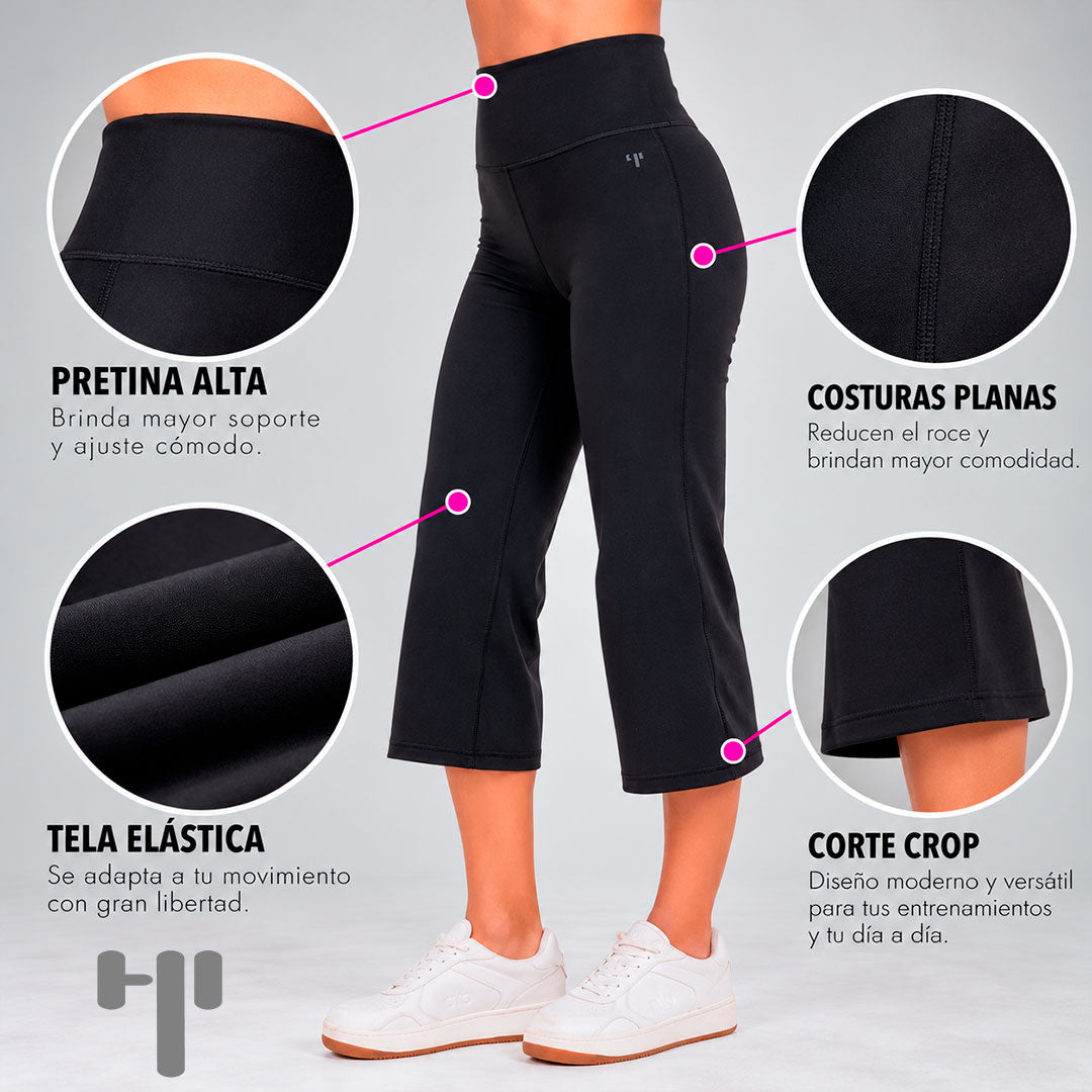 Capri básico negro Relax Fit - foto 1