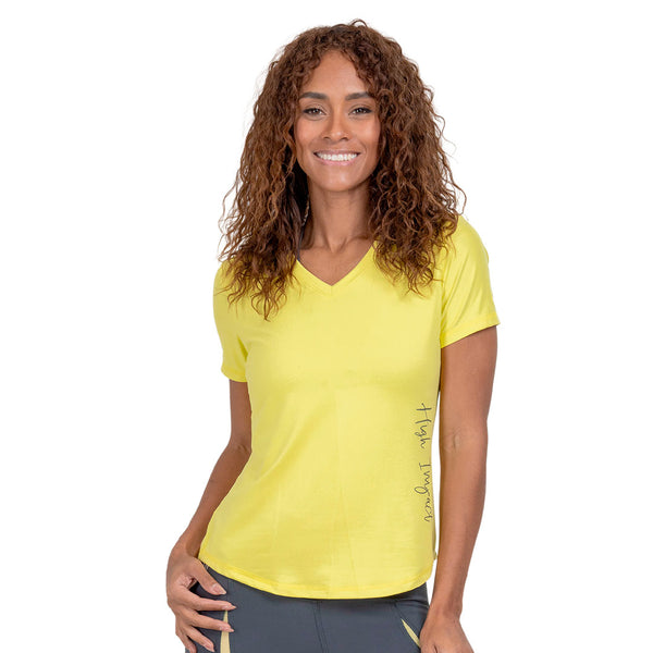 Camiseta Terra amarilla de manga corta - foto 1