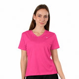 Camiseta básica rosa de manga corta - foto 2