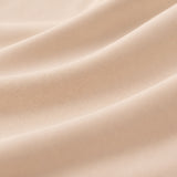 Top corto básico beige con tirantes cruzados - foto 4