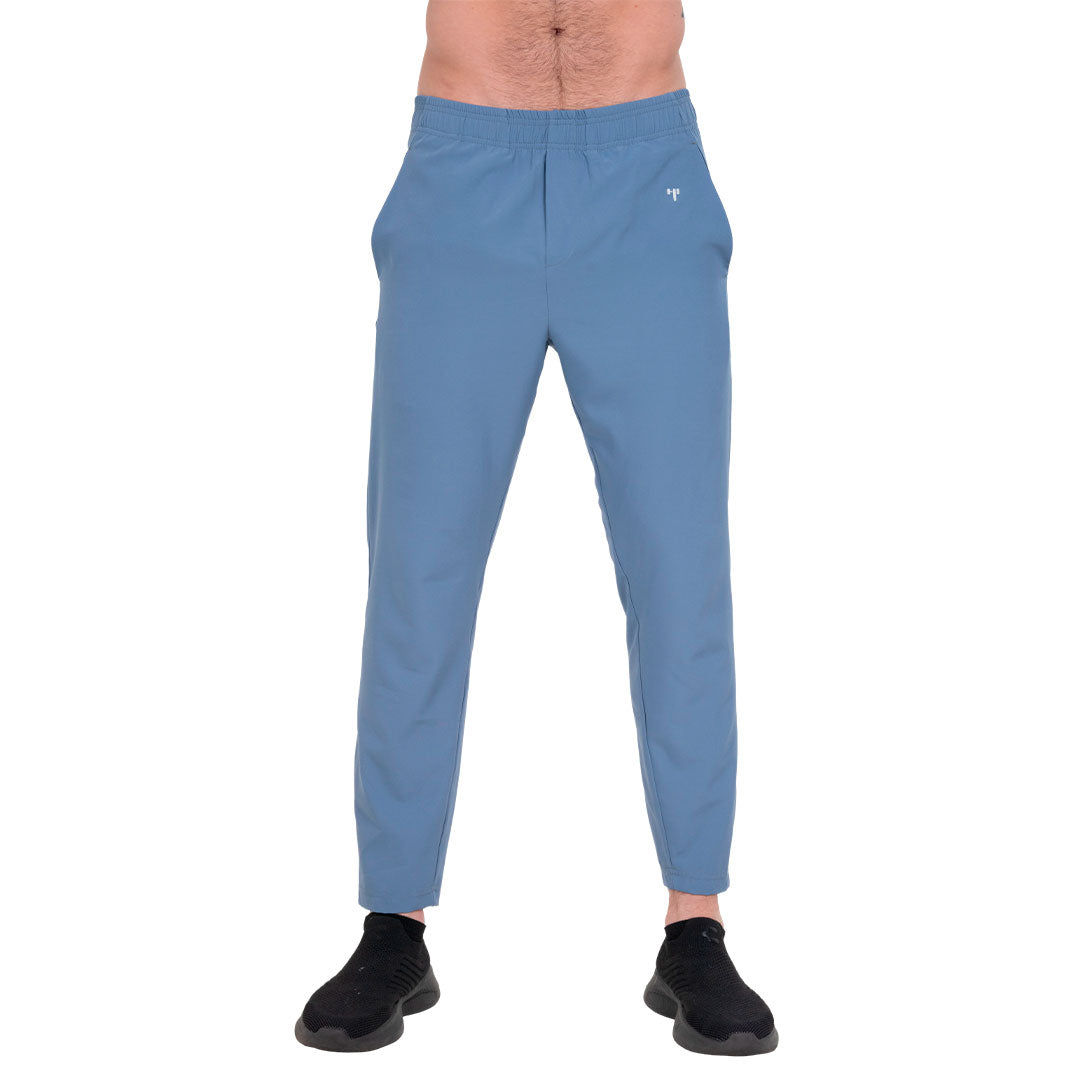 Pants Olympic azul de corte recto - foto 2