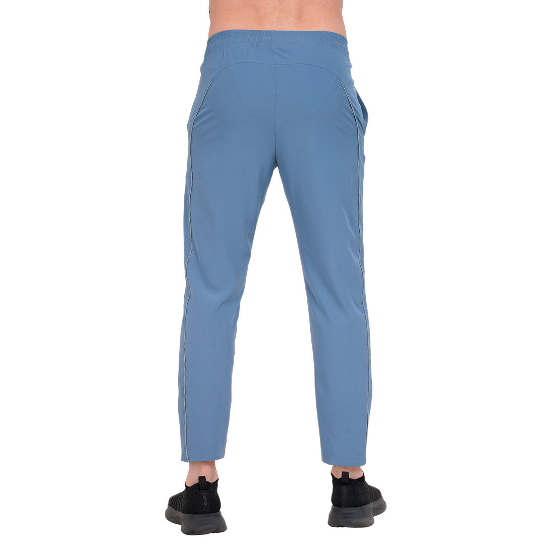 Pants Olympic azul de corte recto - foto 3