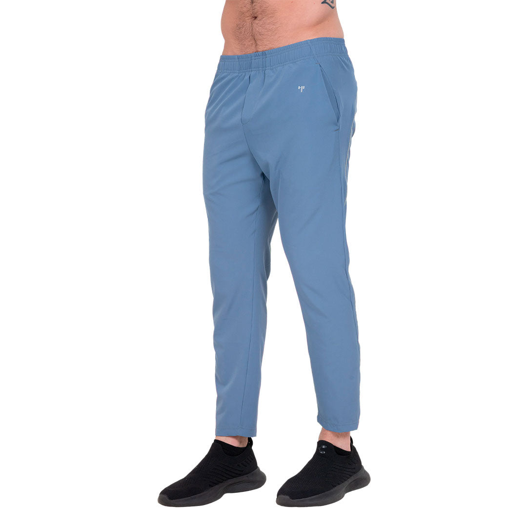 Pants Olympic azul de corte recto - foto 5