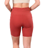 Biker básico rojo con jareta ajustable - foto 3