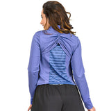 Chamarra deportiva azul con detalle trasero Dynamic